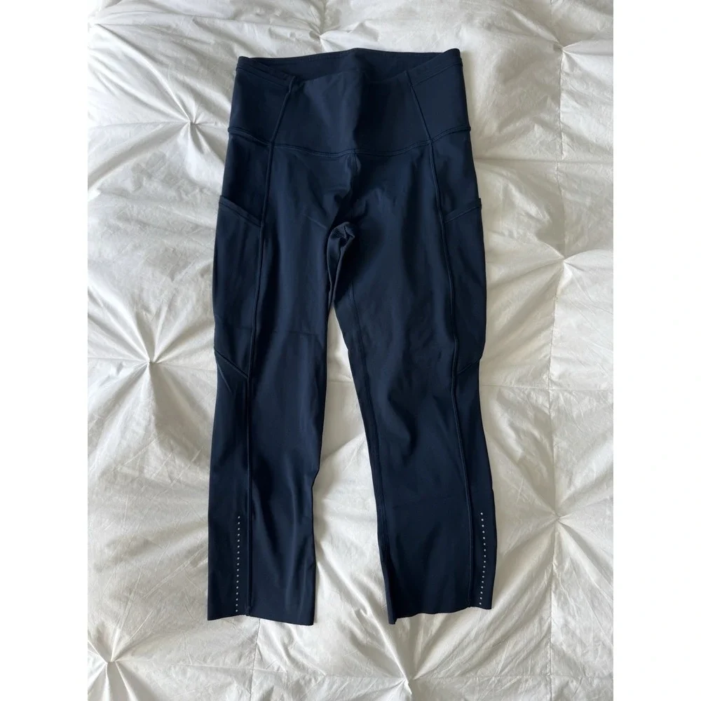 Lululemon Fast Free Crop II Nulux 19